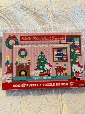 Hello Kitty Happy Holidays 500-Piece Puzzle - NWT